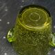 Blown glass ice bucket signed Biot Collector