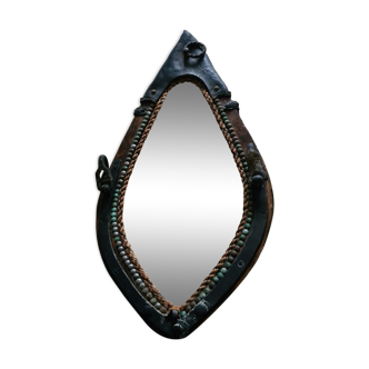 Old mirror horse collar, 64x35 cm