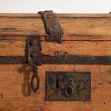 Old washed wooden trunk (c.1900)