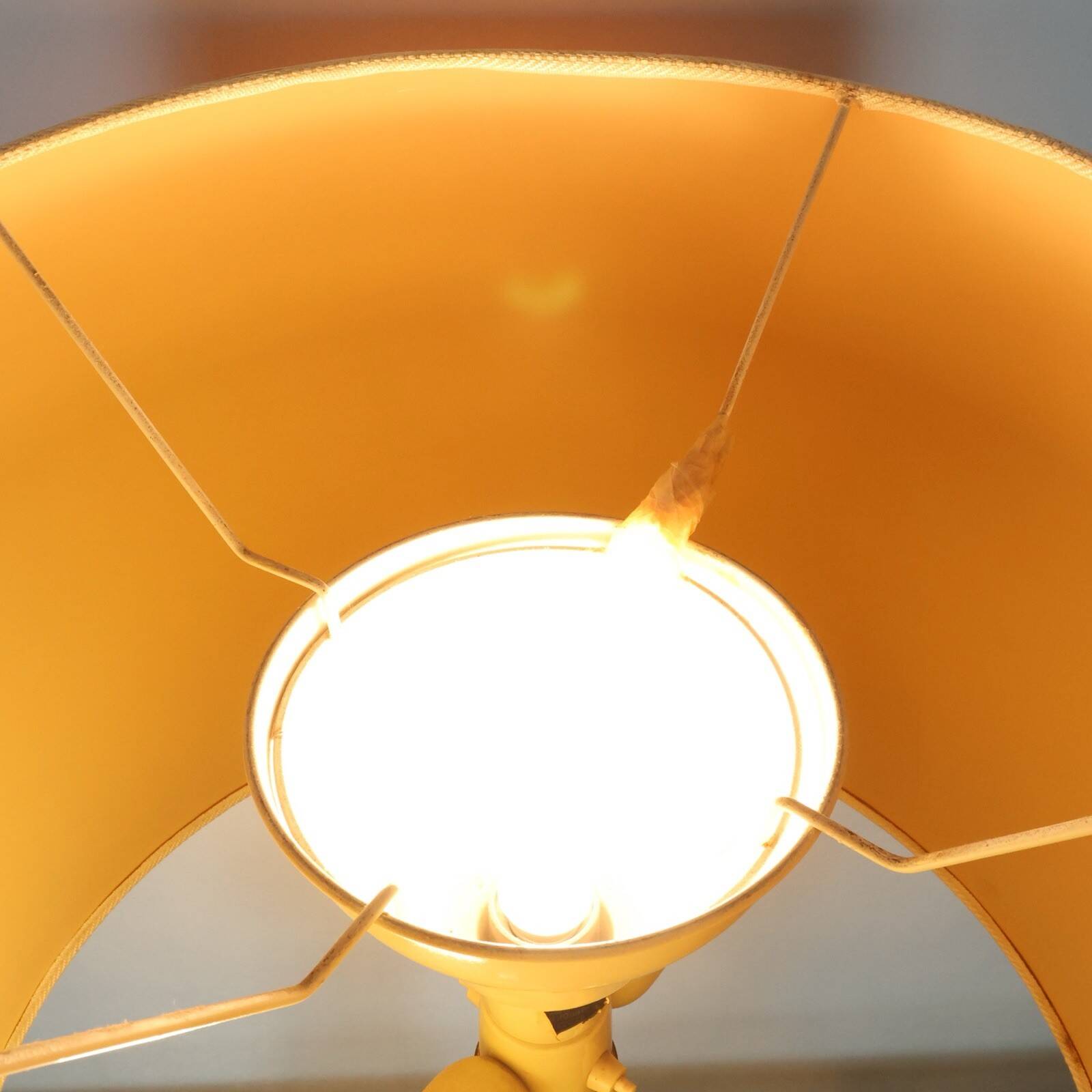 Hollywood Regency lamp in acrylic and brass 1970s design modernariato