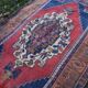 Vintage handmade Turkish rug 130x240 cm