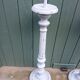 Pair of antique wooden candlesticks/candlesticks