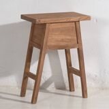 Solid wood bedside table set. Set of 2 pieces.