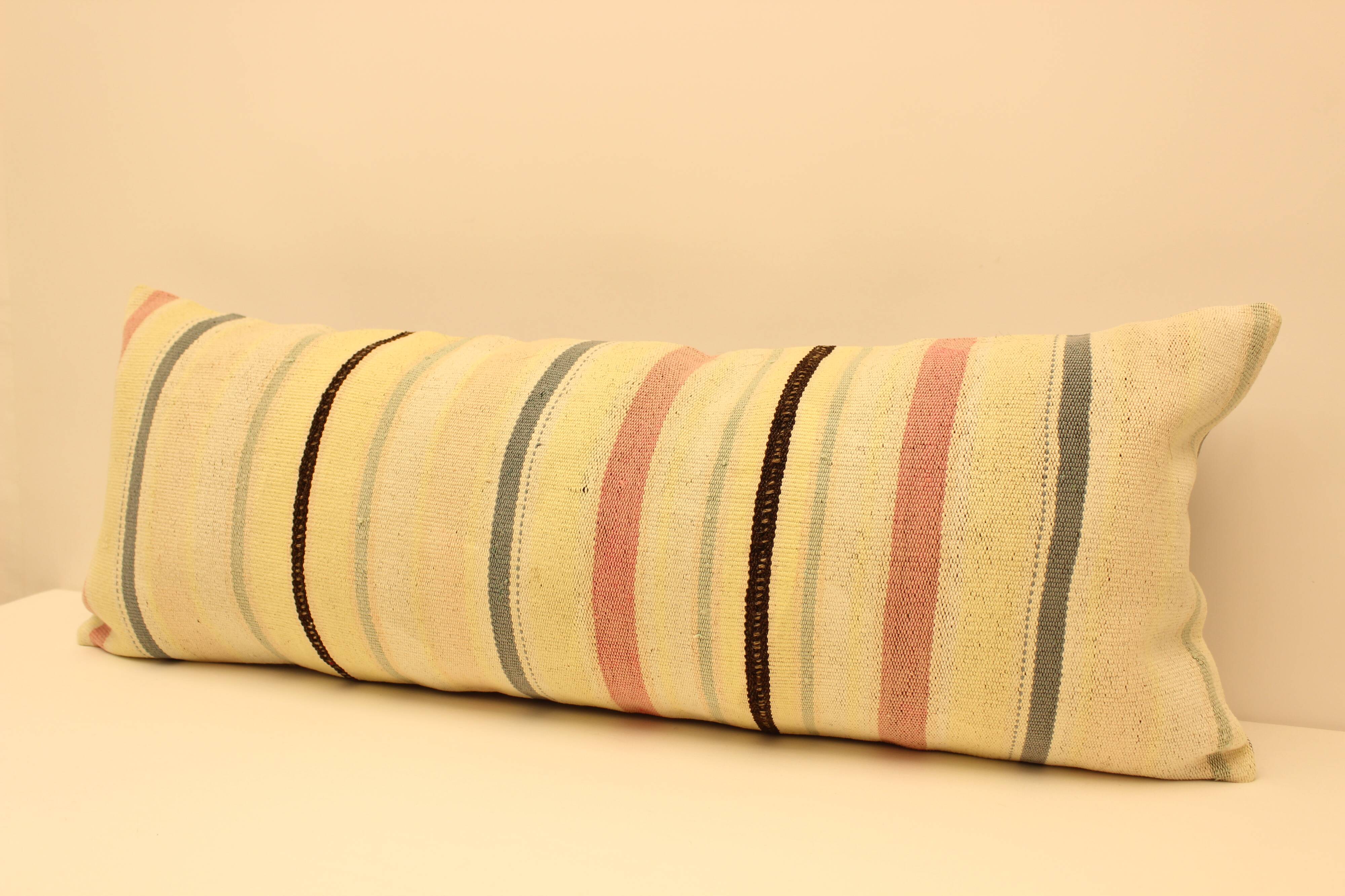 Turkish kilim cushion, 35x90 cm, BD-28