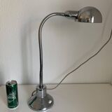 Vintage 1940s Jumo 210 chrome design desk lamp - 55 cm