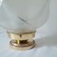 Lampe Art déco en laiton et verre