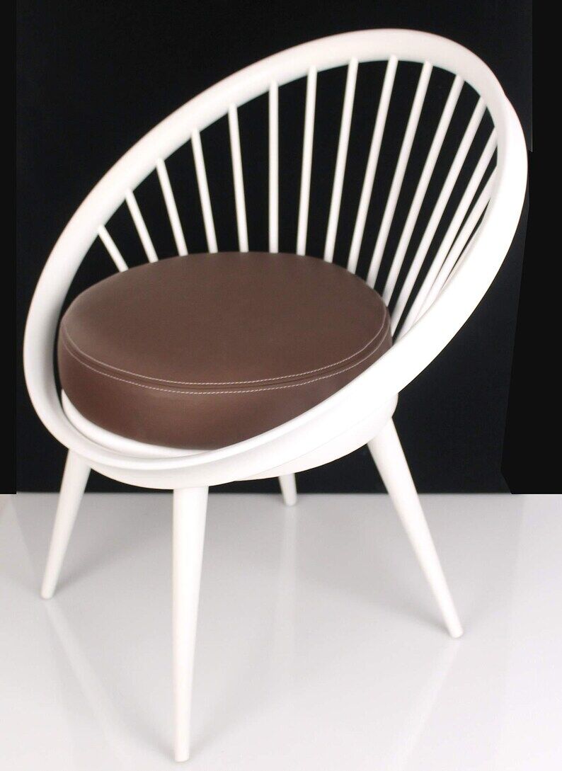 Paire de chaises de salon danoises vintage