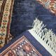 Tapis persan en laine nouée à la main