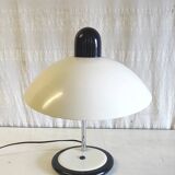 Beige and chrome articulated table lamp - 70s/80s