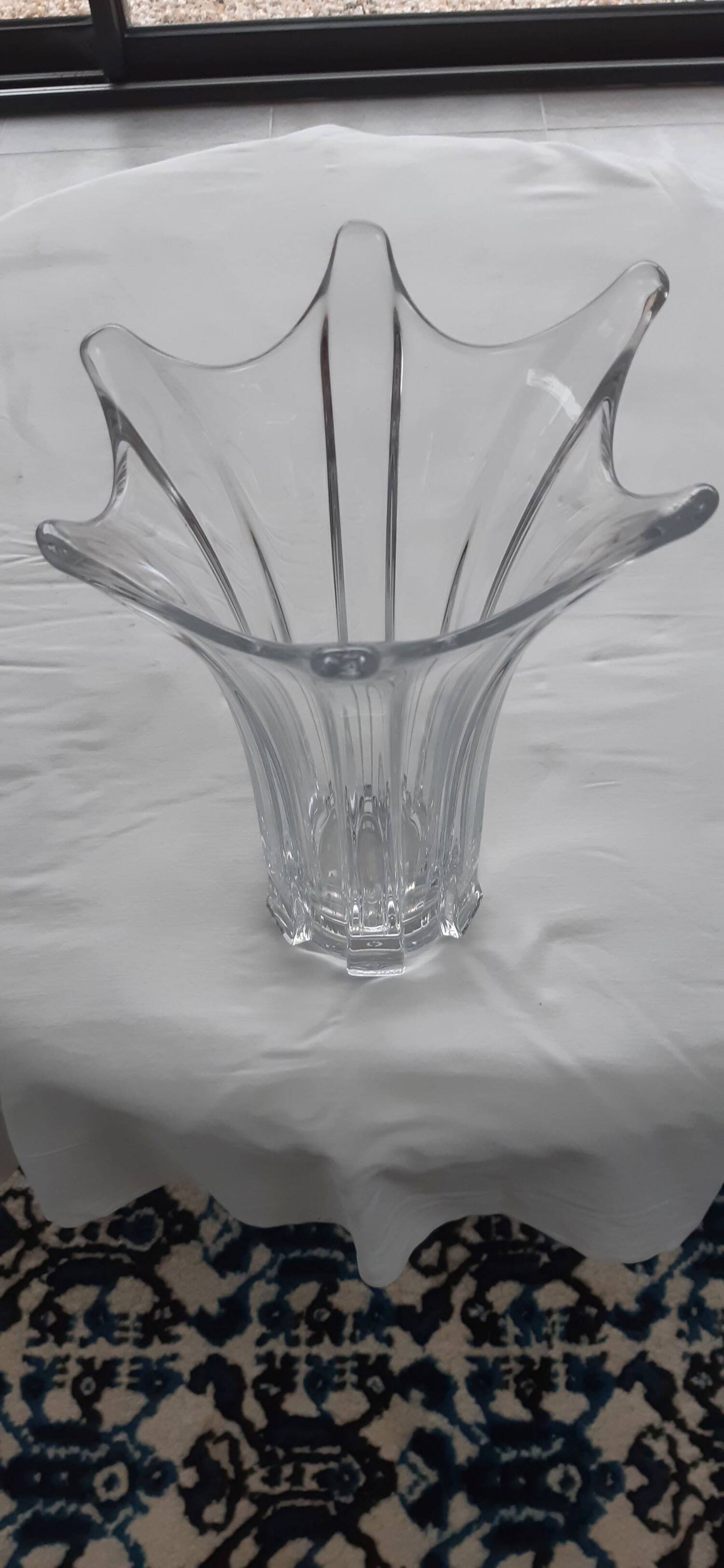 Crystal vase vannes france