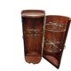 French Art Deco Mahogany round Bar Furniture, 1920/30s