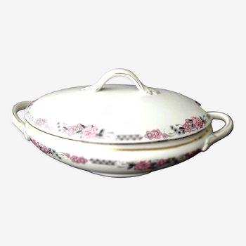 Art deco porcelain tureen