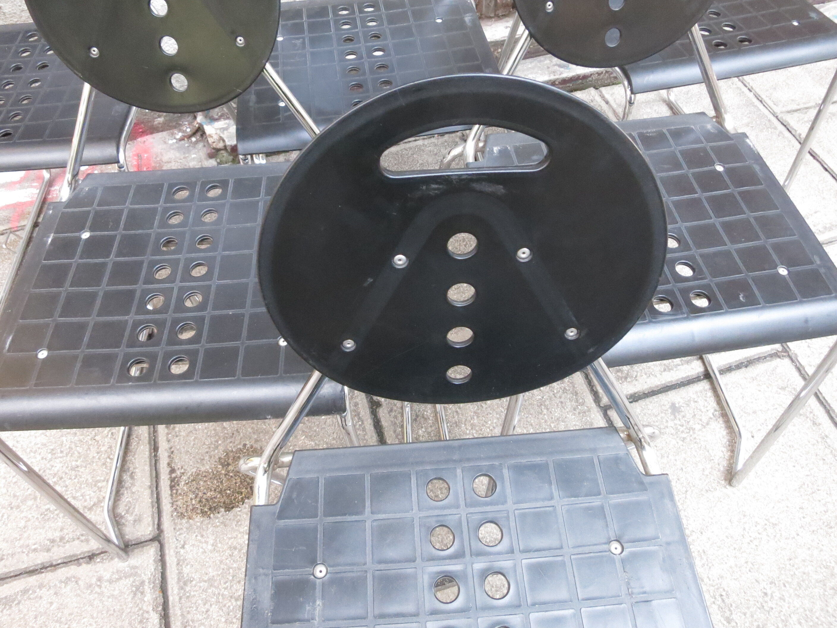 6 chairs CHARLIE Carlo BIMBI & GIOACCHINI