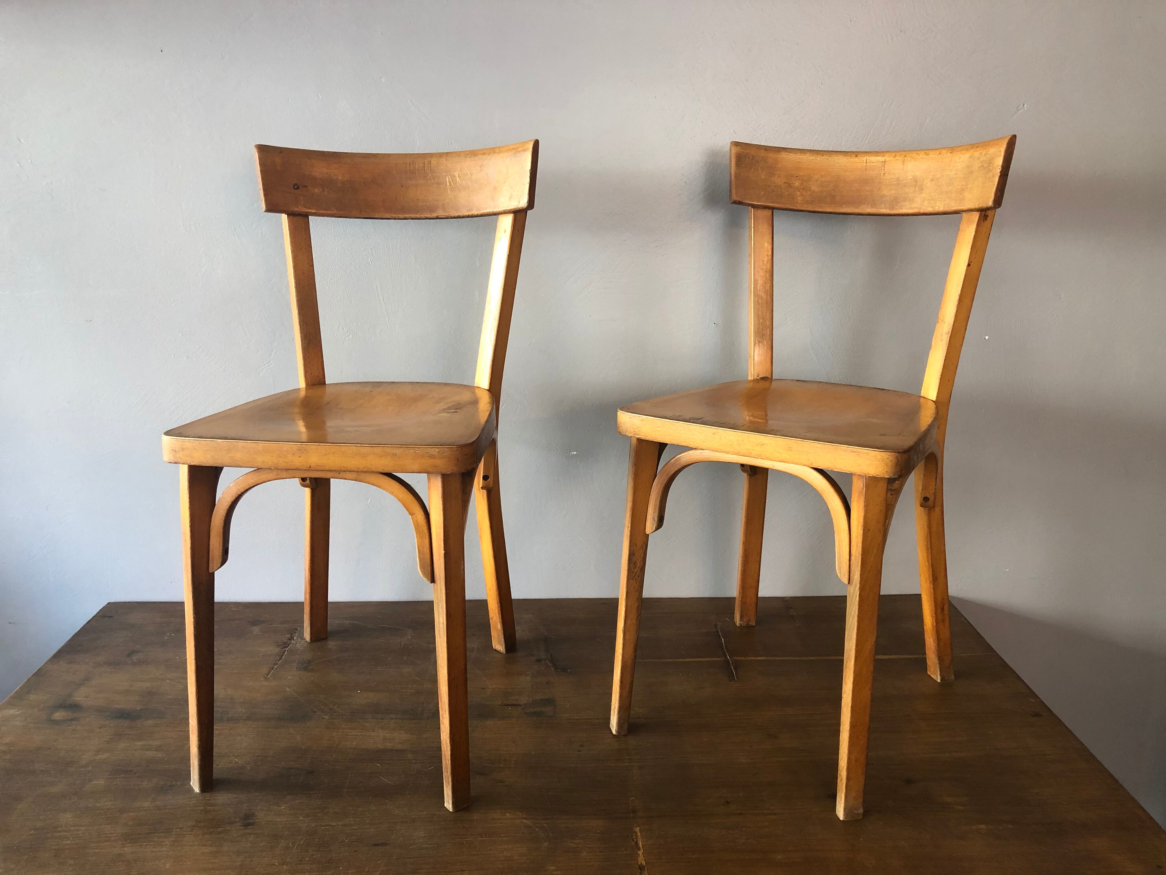 4 baumann bistro chairs