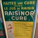 Advertising plate Raisinor