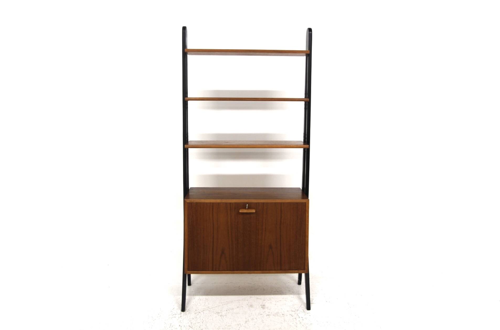 Scandinavian teak bookcase, Sweden, 1950