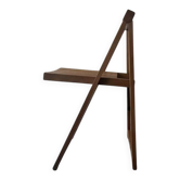 Wooden folding chair by Aldo Jacober, design 1960/1970