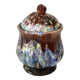 Ceramic sugar bowl signed MORVAN - vintage 70s