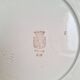 Shallow dish Gien orange and black model 456
