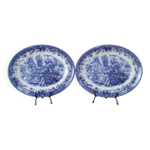 2 Churchill English Oval Serving Dishes