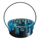 glass and hammered metal pocket emptier