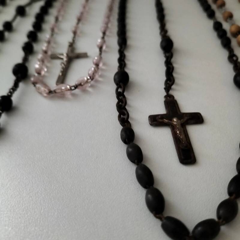 Lot of 8 old rosaries