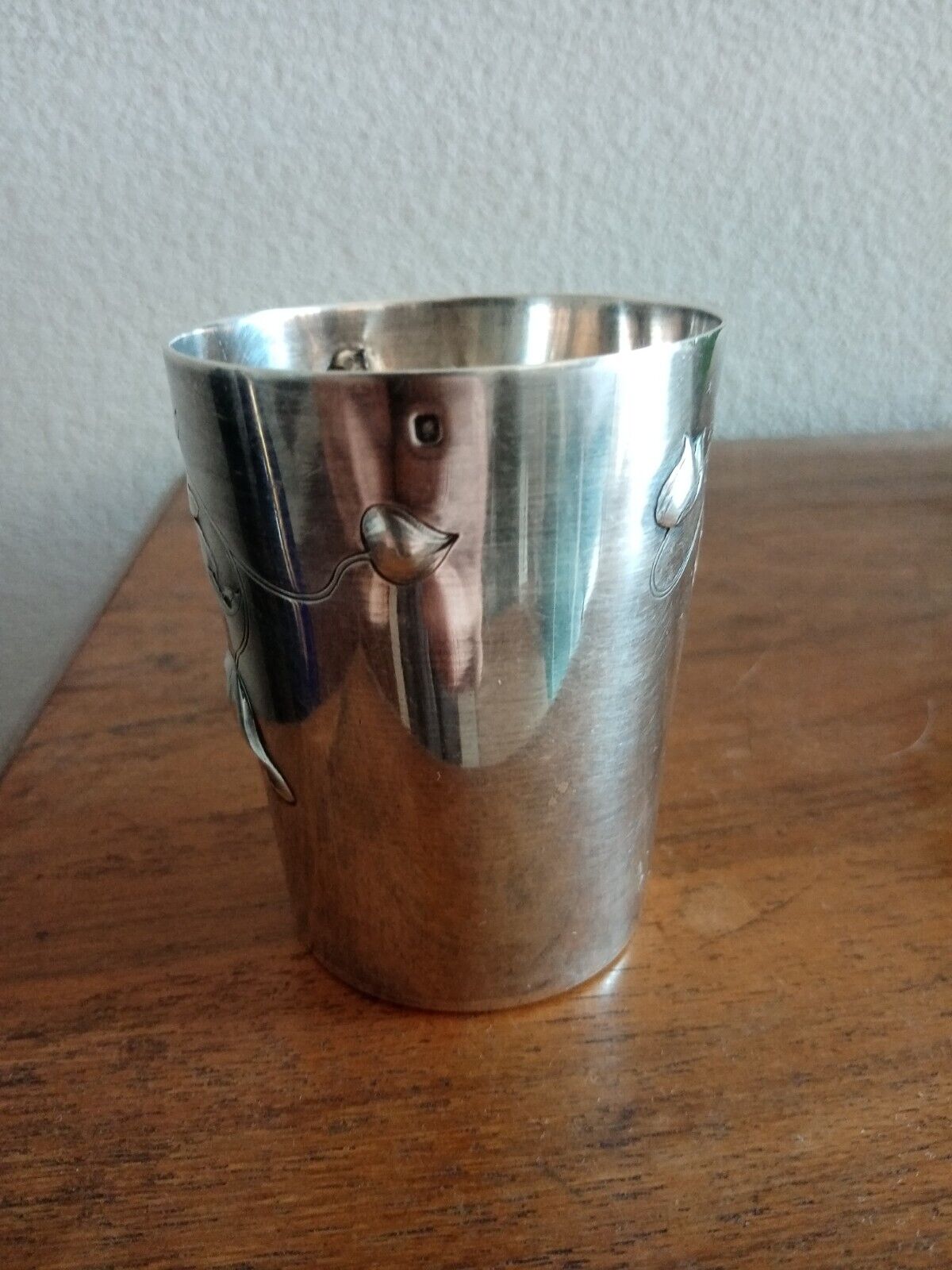 Timpani solid silver art nouveau hallmark minerva 100 gr