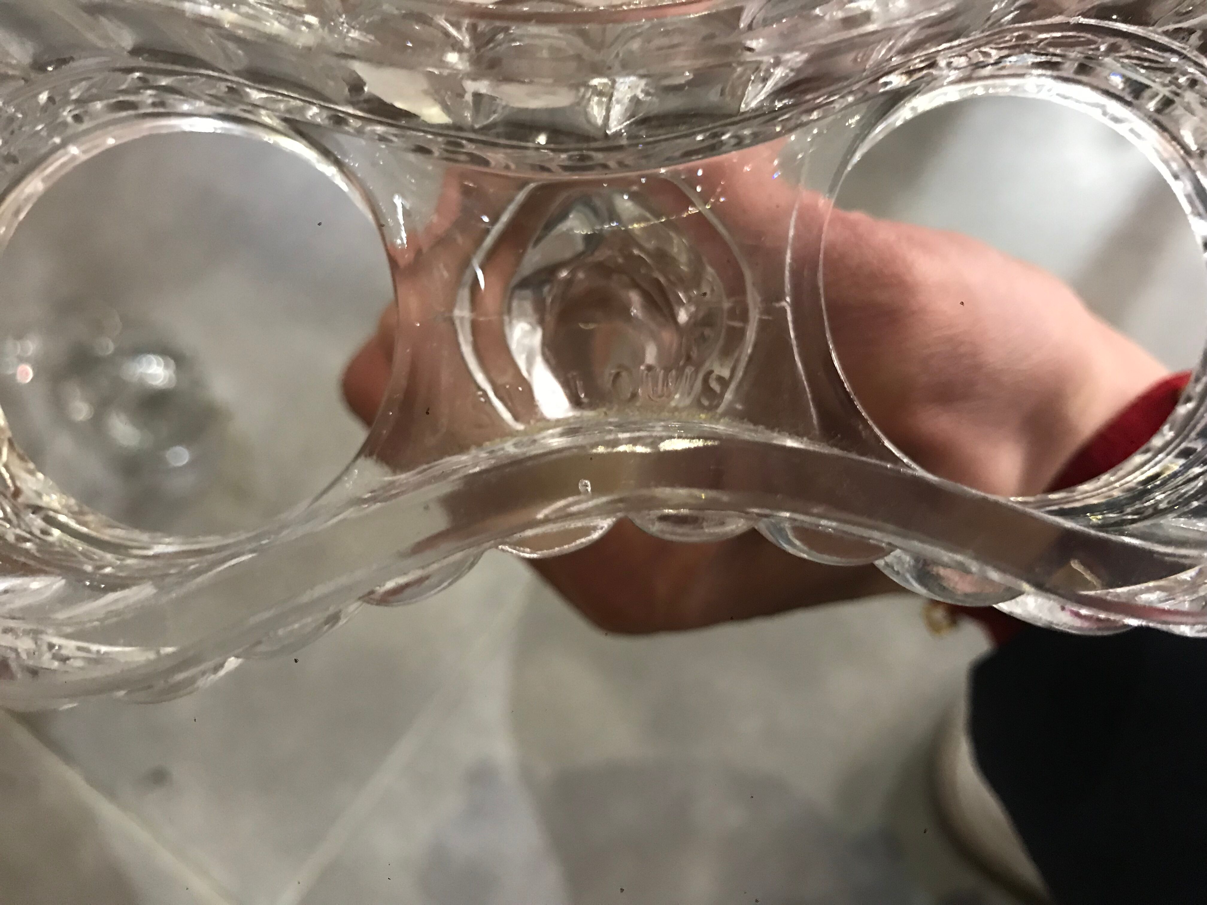 St. Louis Crystal Oiler Vinaigrier