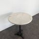 Bistro table in marble