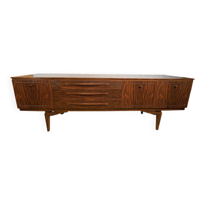 Buffet rétro des années 50 par Beautility, vers 1960, design danois.