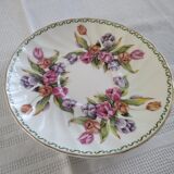 Large April tea cup and Windsor English porcelain saucer