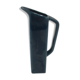 Square blue ceramic jug