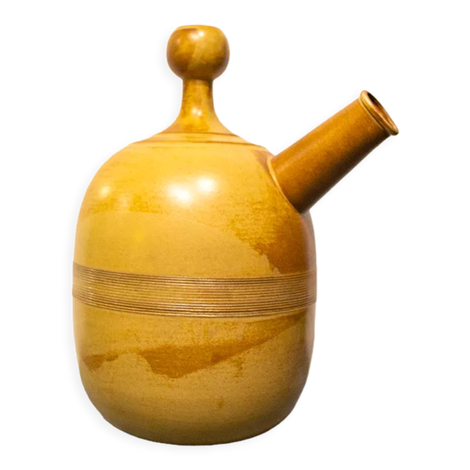 Franco Pozzi teapot for Gresline, Italy 70s