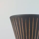 Vintage 1950s studio ceramic vase with sgraffito by Steuler.