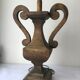 Pied de lampe en bois