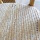 Lot of 3 Maison Louis Drucker light Manila rattan bistro high chairs.