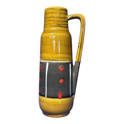 Vase Cruche en Céramique Scheurich 275-28 West Germany ⎜ Années 1960/70