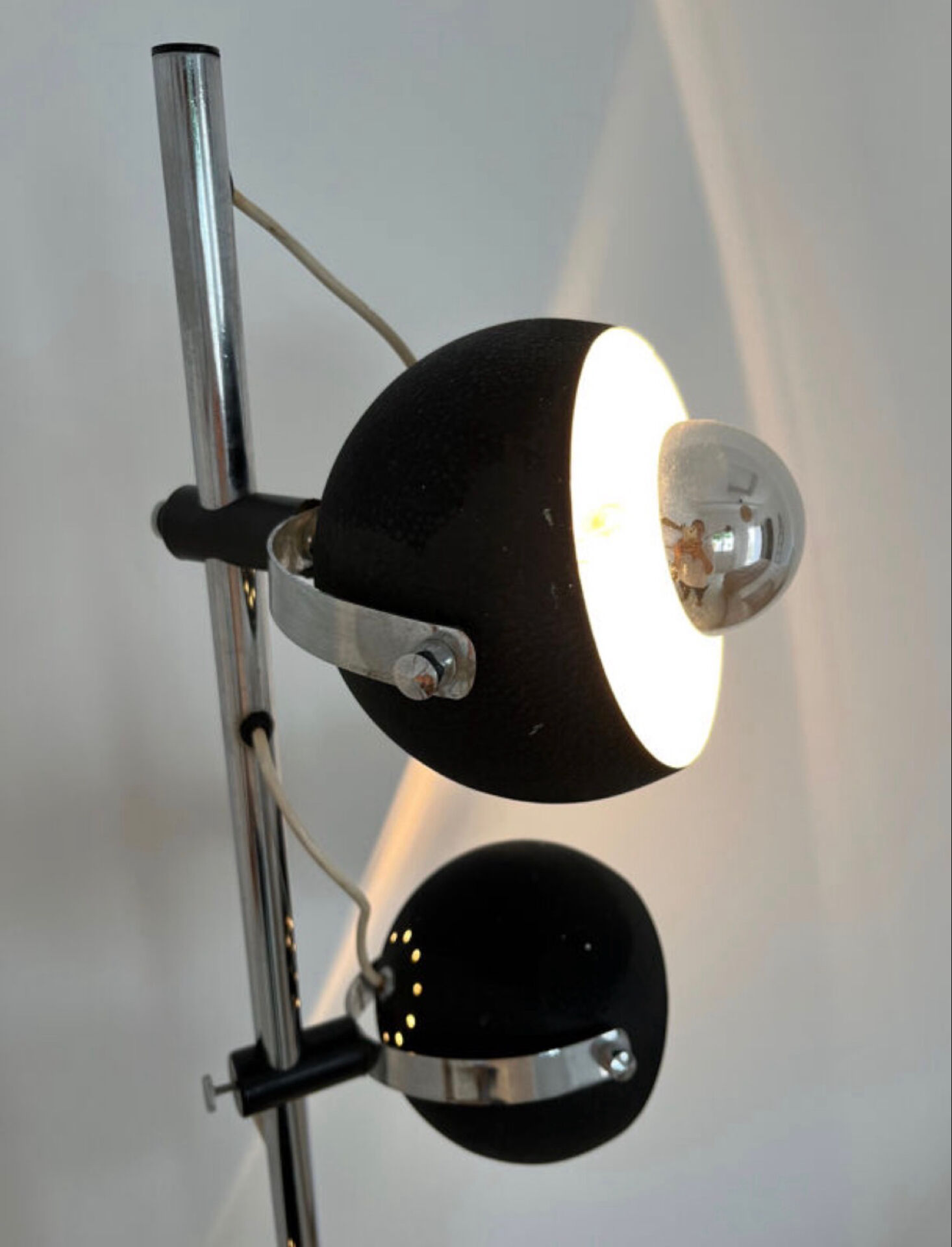 Vintage 3-ball lamps from the 70s.