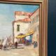 Swedish Oil on  panel - "Venice II" by Knut Norman - Vintage- 51 × 43 cm
