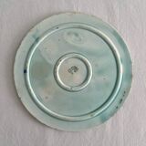 Art Nouveau earthenware bottle coaster/trivet, late 19th/early 20th century