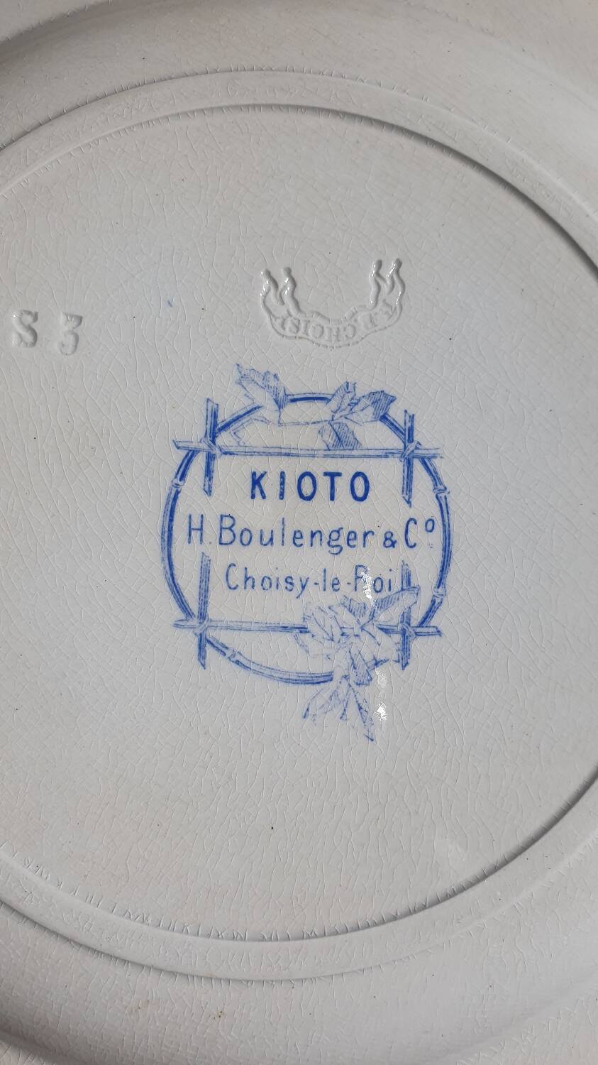 Choisy le Roi plates