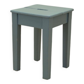 Pine stool, Danish design, 1950s, manufacture: Denmark