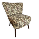 Fauteuil cocktail - tissu fleuri