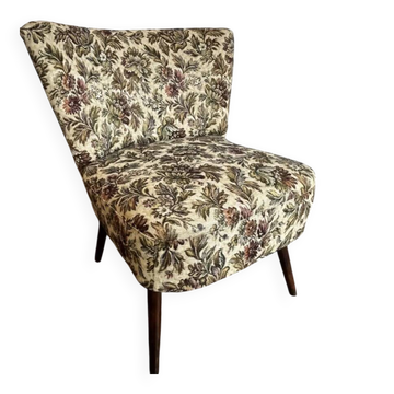 Fauteuil cocktail - tissu fleuri