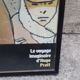 Affiche d'exposition hugo pratt , corto maltese