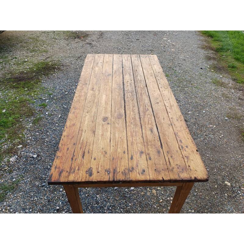 Table de ferme en pin