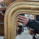 Small louis philippe golden mirror