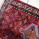 1960s Handmade Wool Rug with Red Medallion, 63 × 91 cm - 1C1289