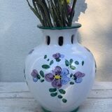 Vintage vase in bloom