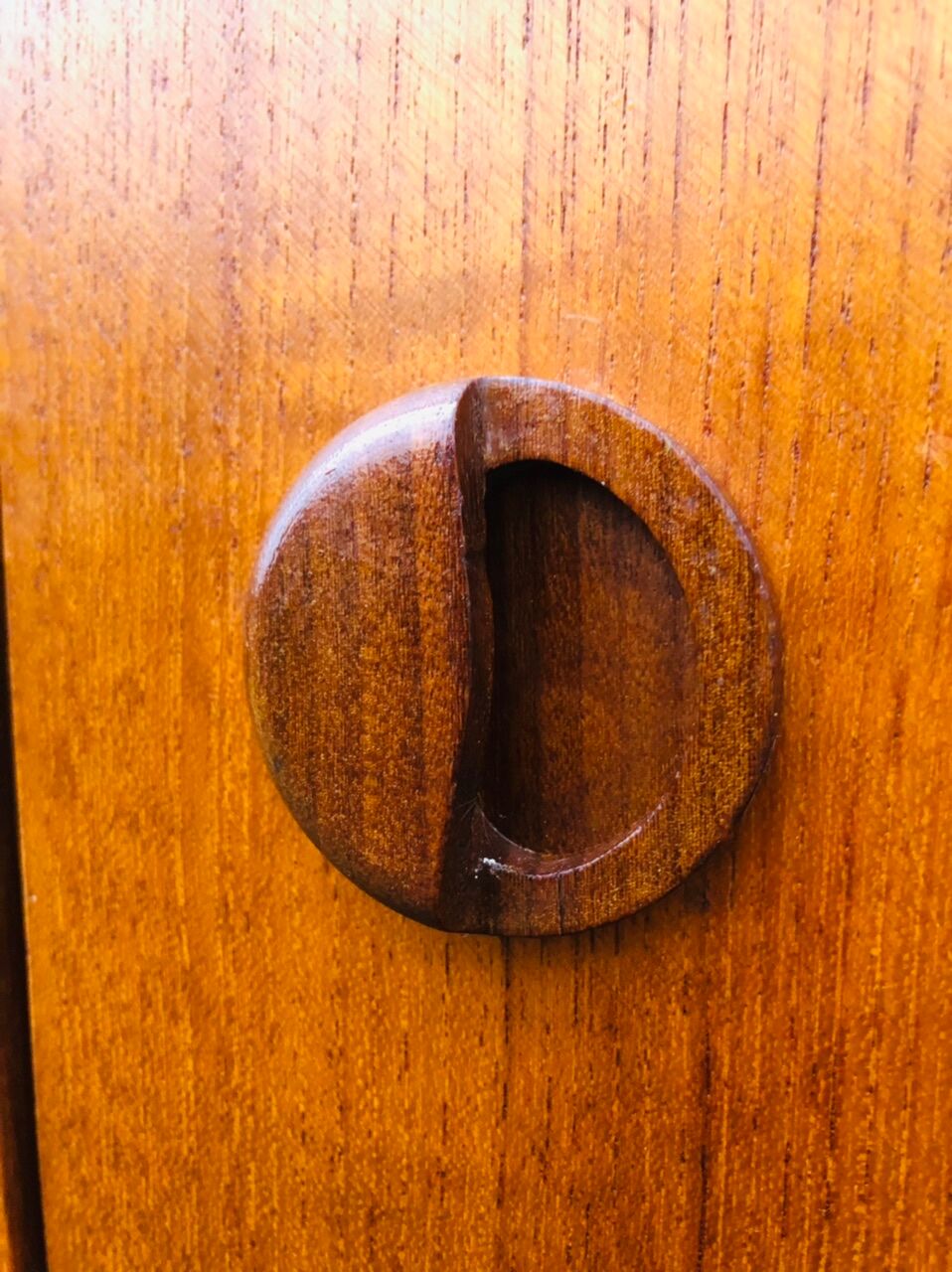 Scandinavian style storage cabinet circa 60